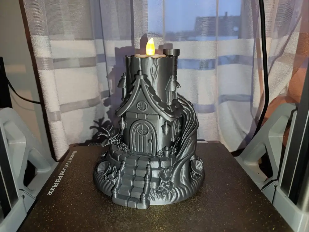 Sweet home with candles