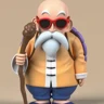 龟仙人-七龙珠周边摆件系列-儿童男孩涂色玩具- Makeronline - More