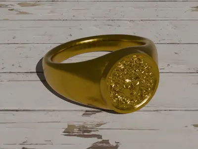 Medusa Ring Signet