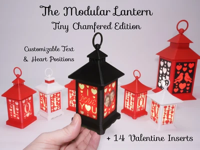 The Modular Lantern - Tiny Chamfered Edition