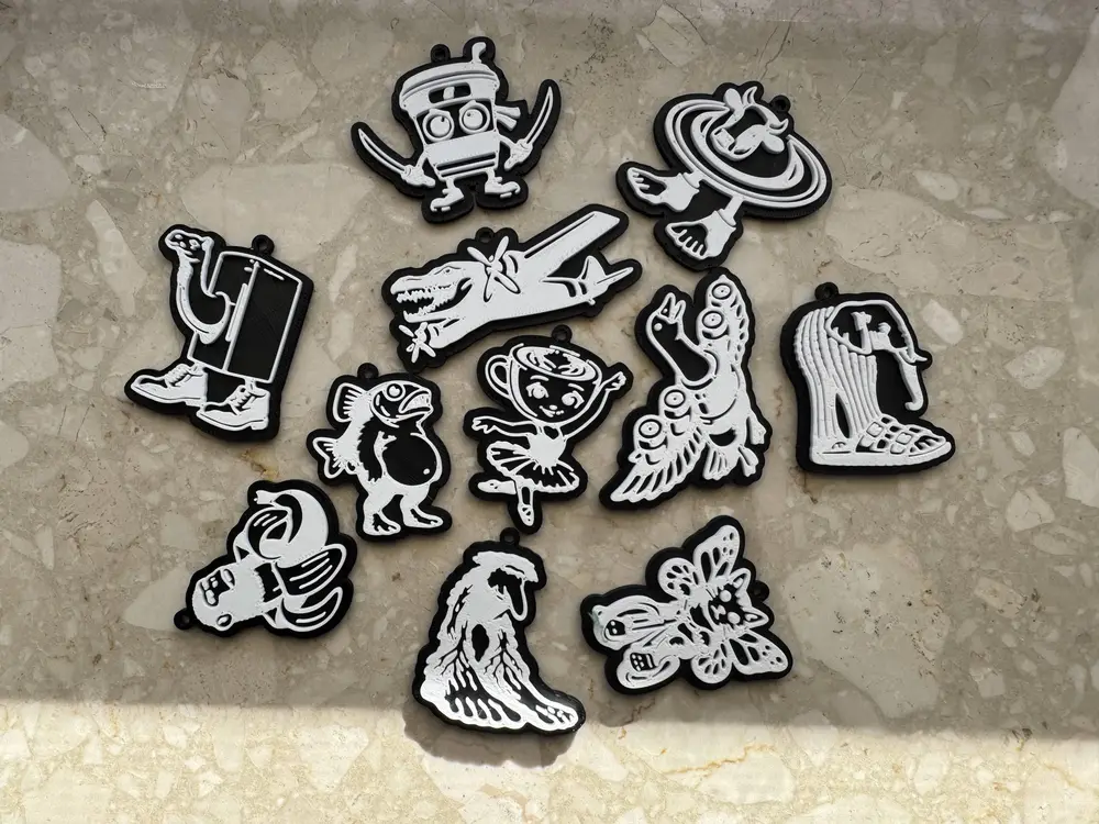 Italian Brainrot Keychain Collection