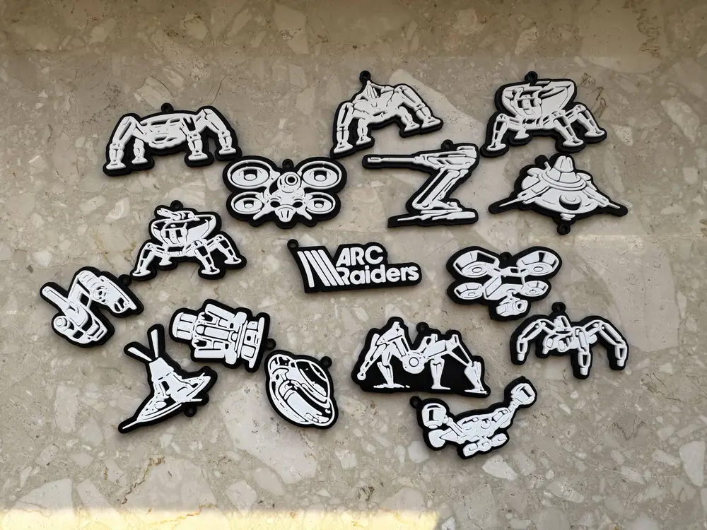 Arc Raiders Keychain Collection