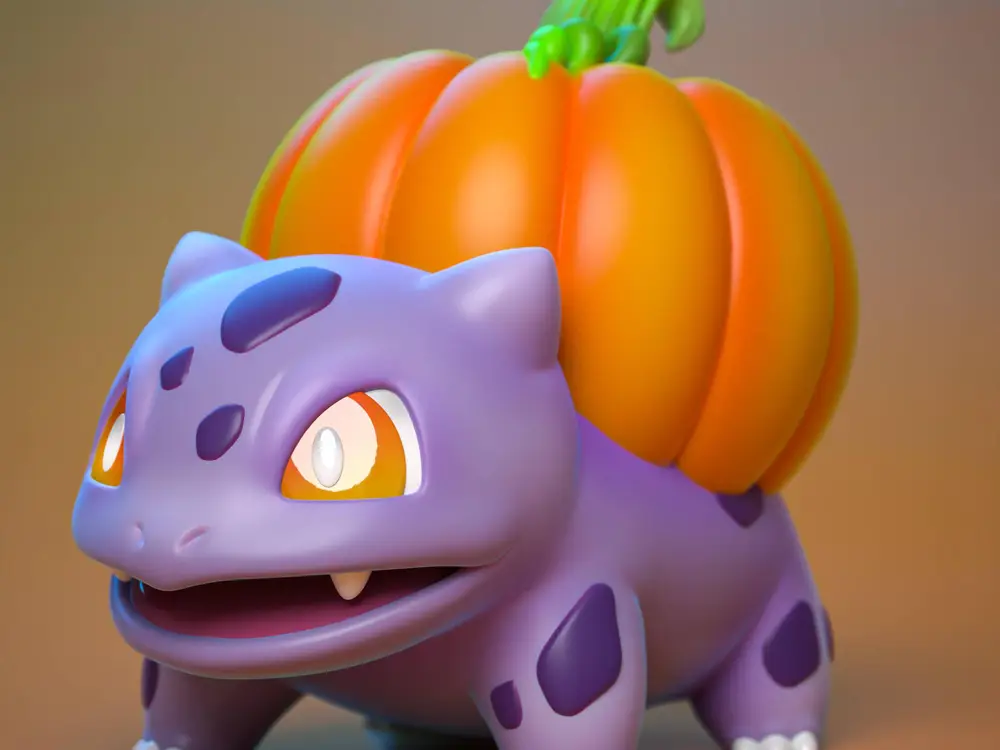 #001_Bulbasaur(Halloween)