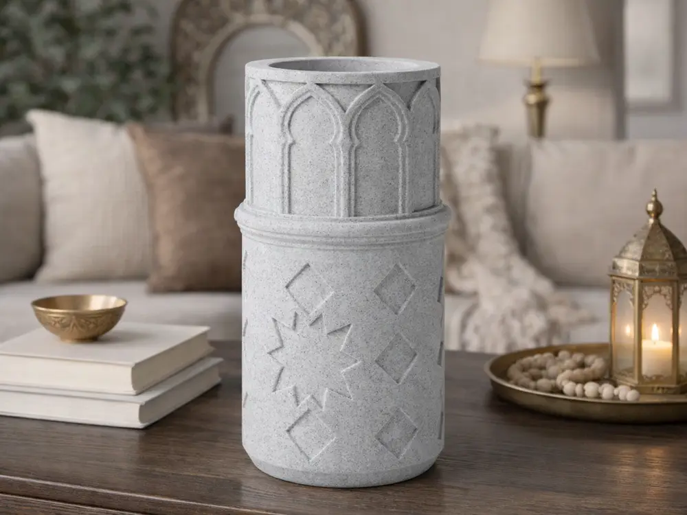 Moroccan Lattice Vase