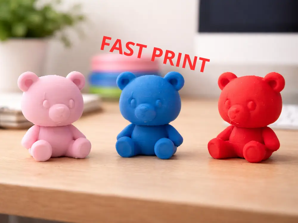 Chibi Bear Fast Print