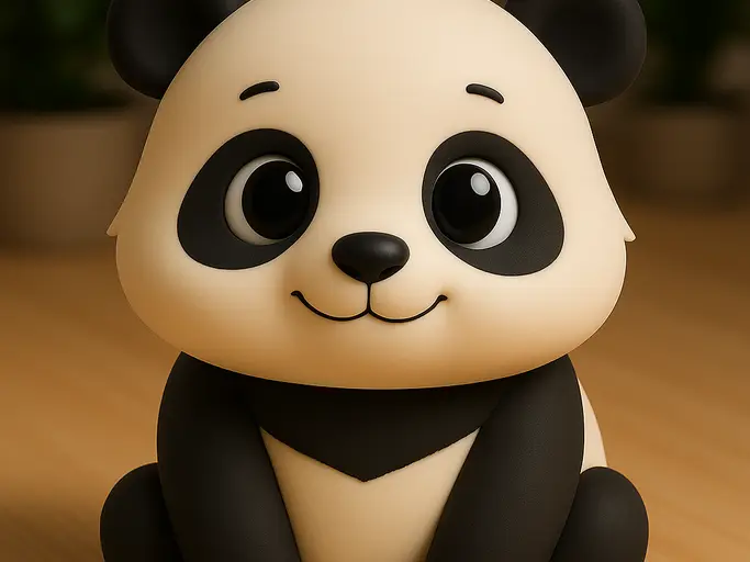 cute baby panda