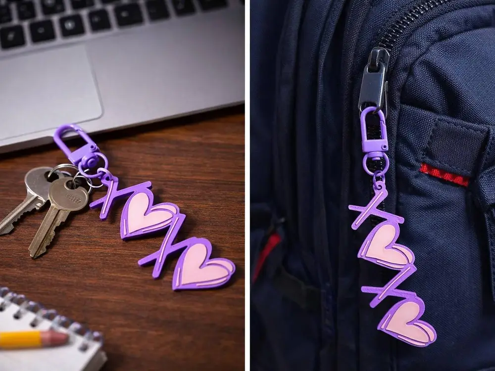 XOXO Crush Keychain - Valentine's Day