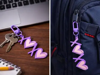 XOXO Crush Keychain - Valentine's Day