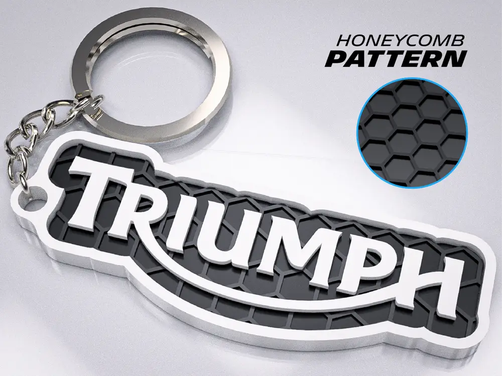 Triumph Keychain