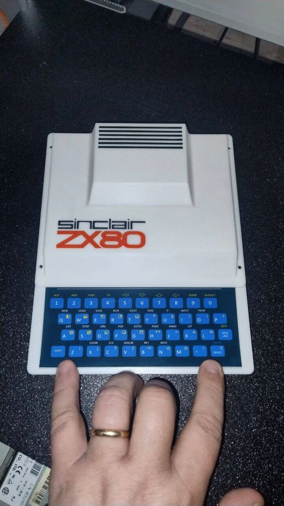 80さん専用 Sinclair ZX80 complete case replacement with logo and upper rail