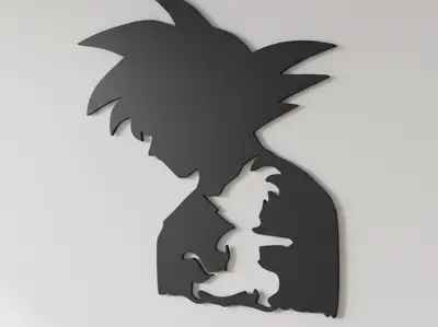 Goku Wall Art - Dragon Ball