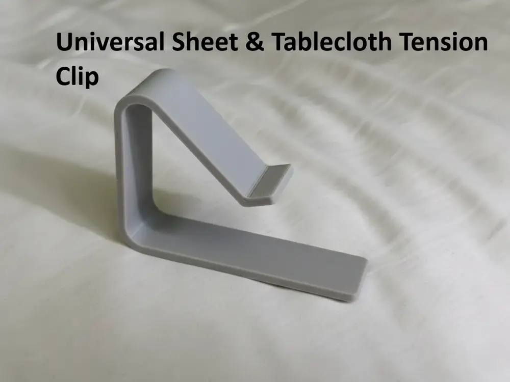 Universal Sheet & Tablecloth Tension Clip