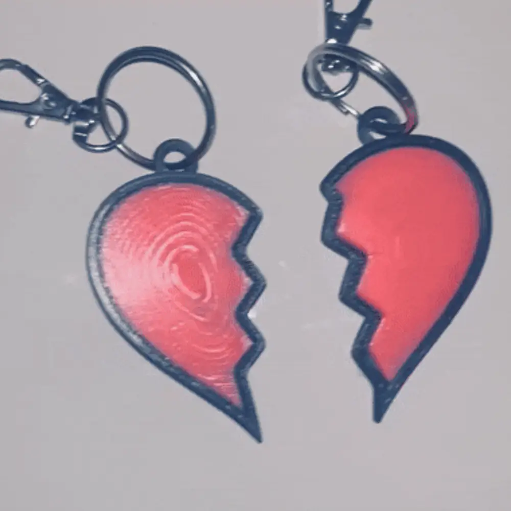 Separate Heart KeyRing