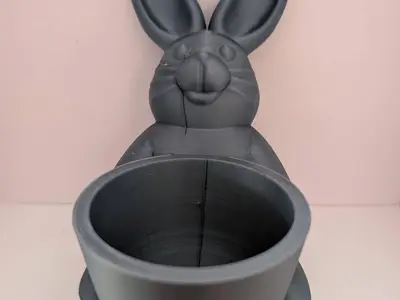 Cute Easter Bunny Egg Cup (Decorative Holder)