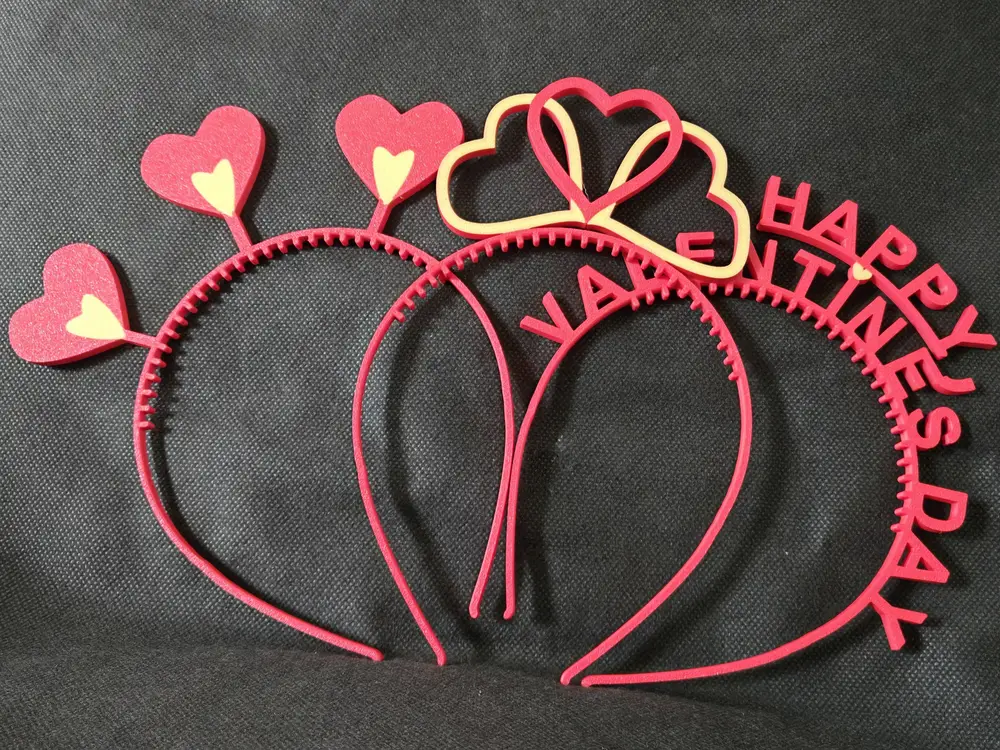 Valentines Headbands Set