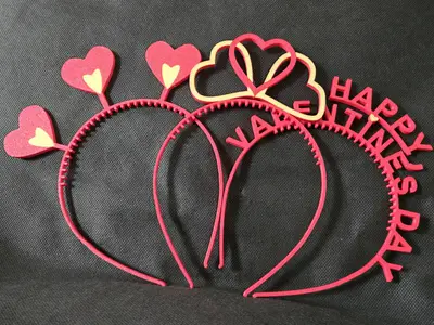 Valentines Headbands Set