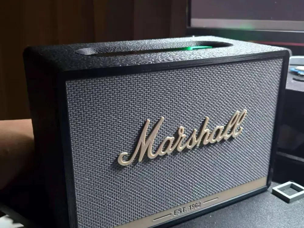 Marshall speaker Tissue Box