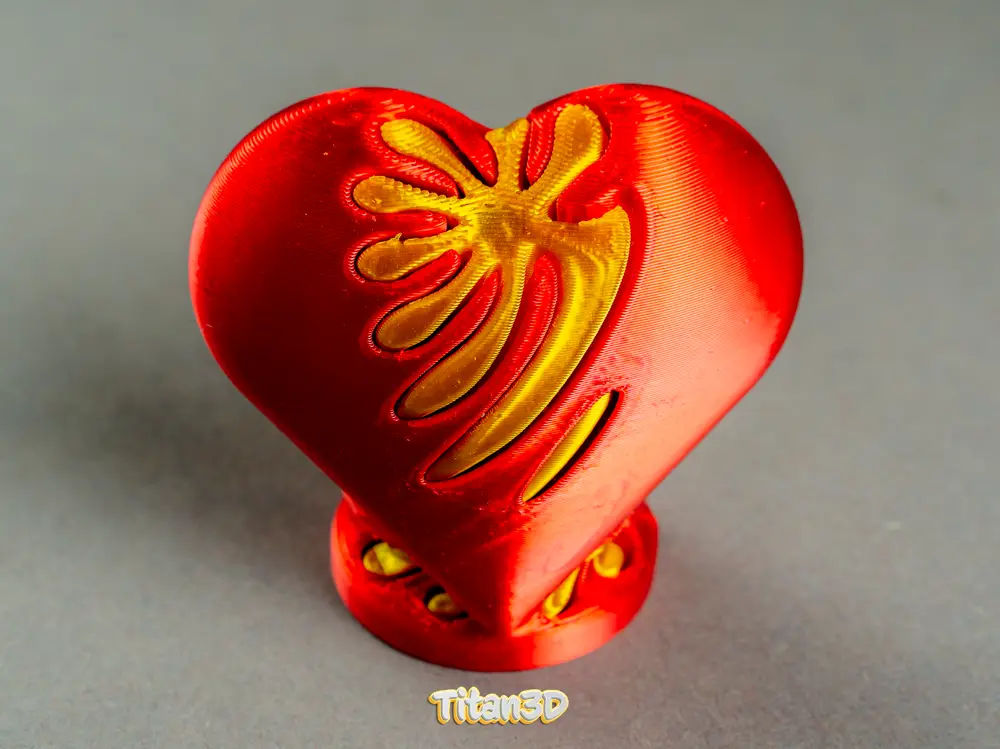 ❤️ Heart Helix Screw Fidget Valentine’s Day Twist Toy ❤️
