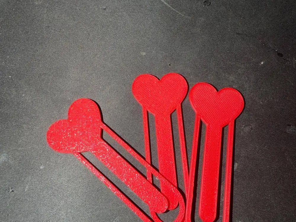 segnalibro a cuore