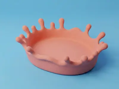 water splash tray
