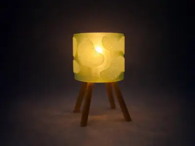 Blubby - Fuzzy Table Lamp