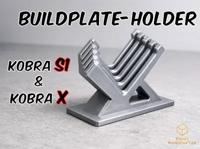 Buildplate Holder for Kobra S1 and Kobra X