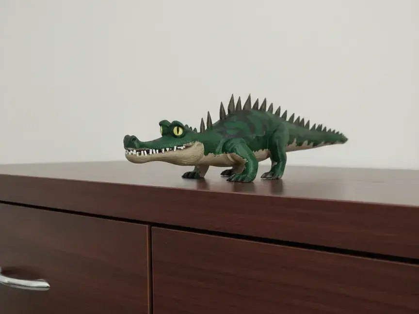 Cute Cartoon Crocodile