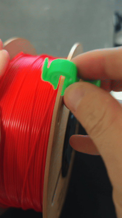 Filament clip Universal Filament Spool Lock– Clip-On Filament Holder