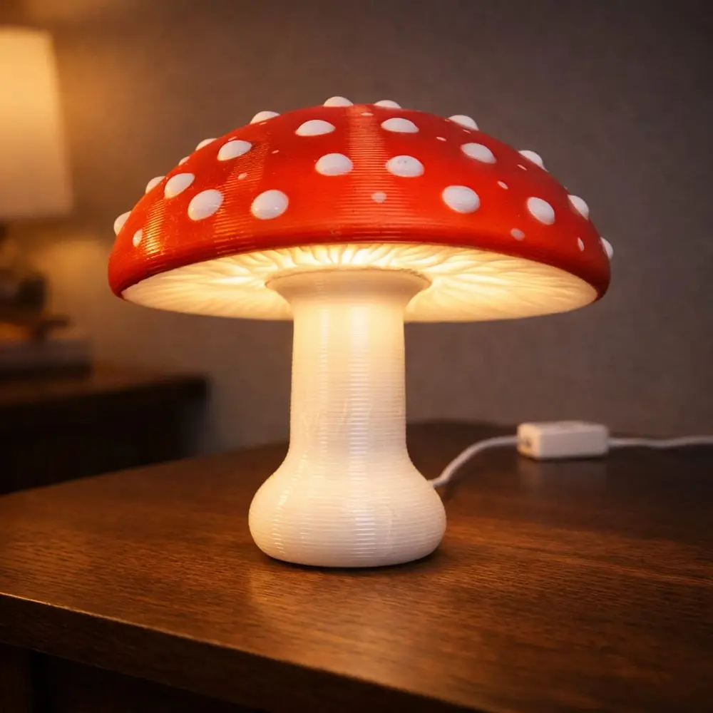 magic mushroom lamp