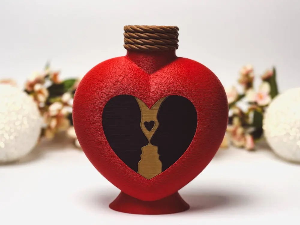 Heart Bottle – Perfect for Love Notes & Gift Cards