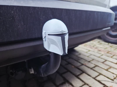 Mandalorian Hitch Ball cover