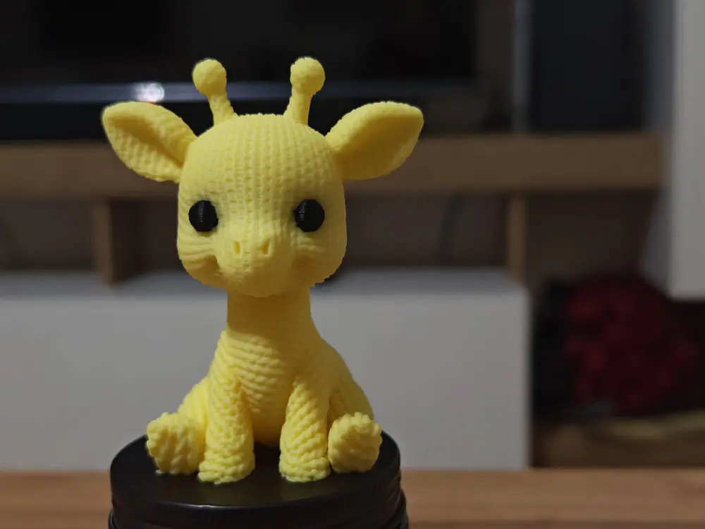 giraffa modello cucito