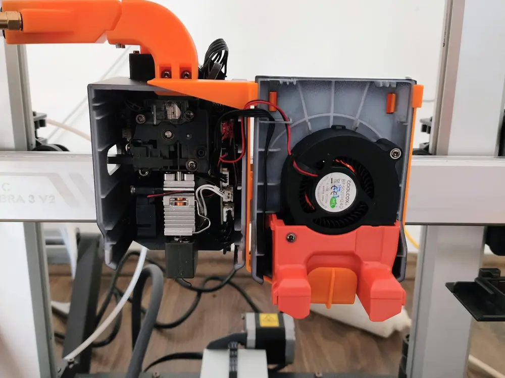 Kobra 3 (V2) Printhead Maintenance Holder - Lightweight & Strong