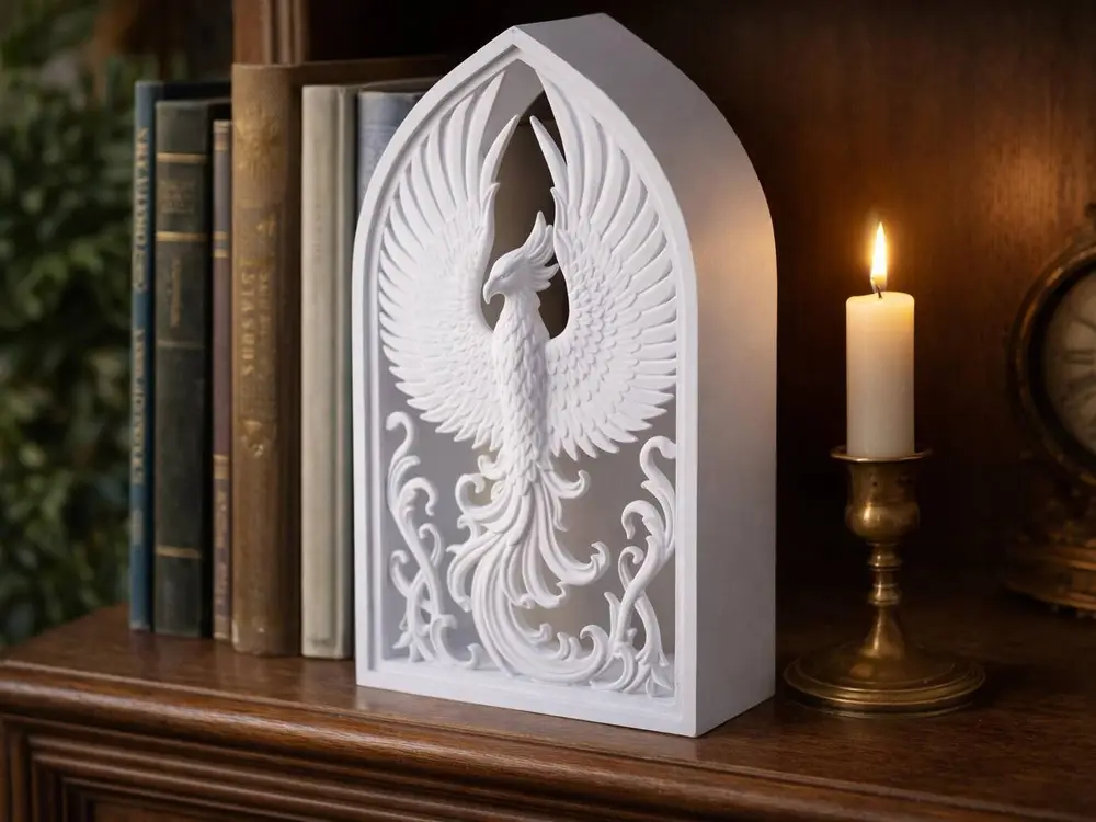 Phoenix Book Nook Insert