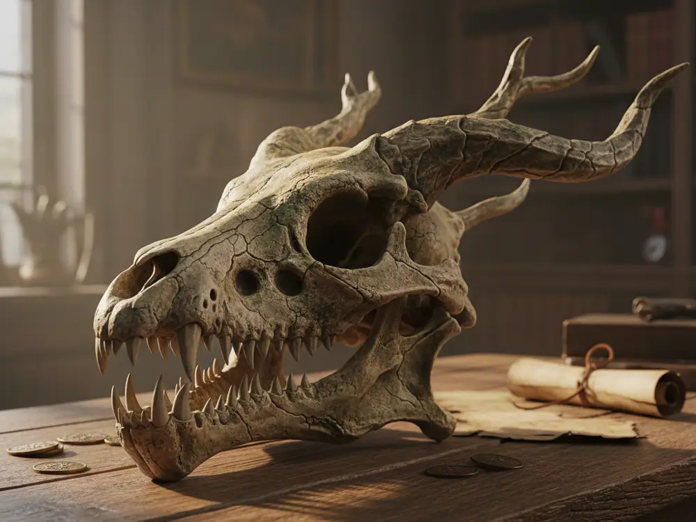 Ferocius Dragon Skull