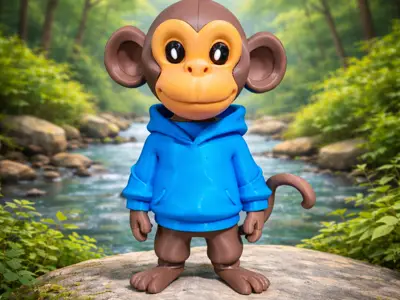 Urban style Monkey - Multiparts