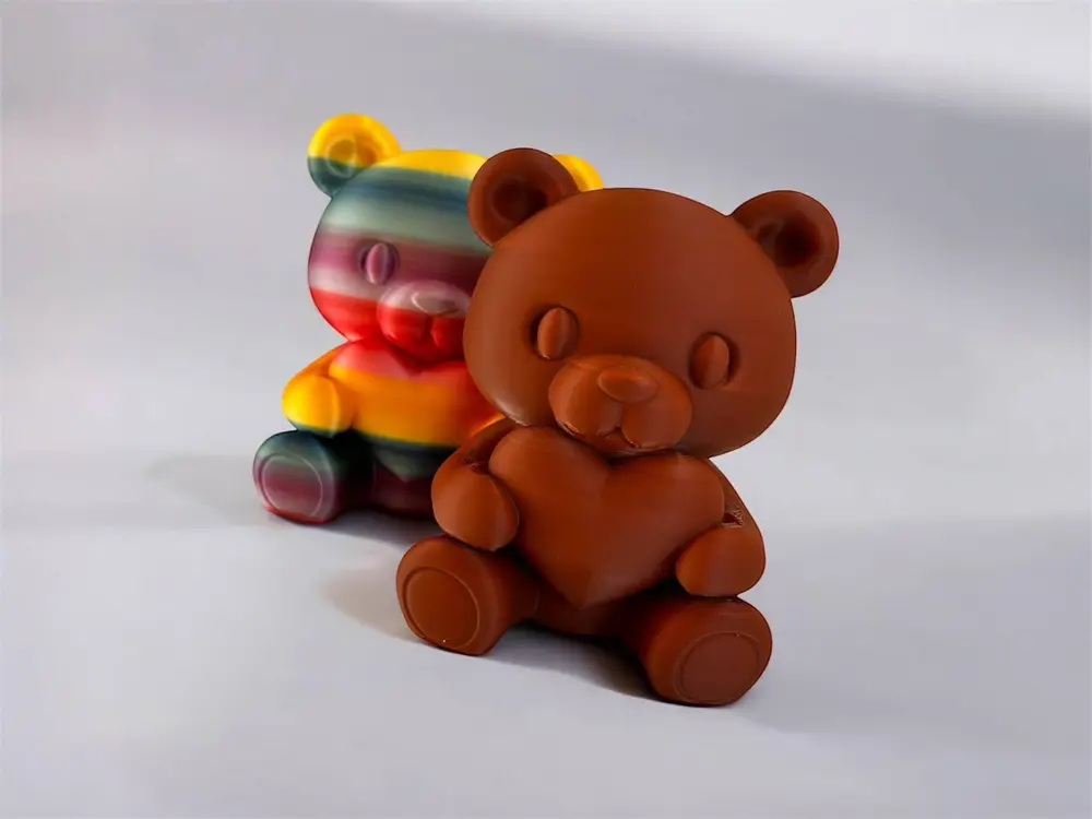 Teddy bear love easy print