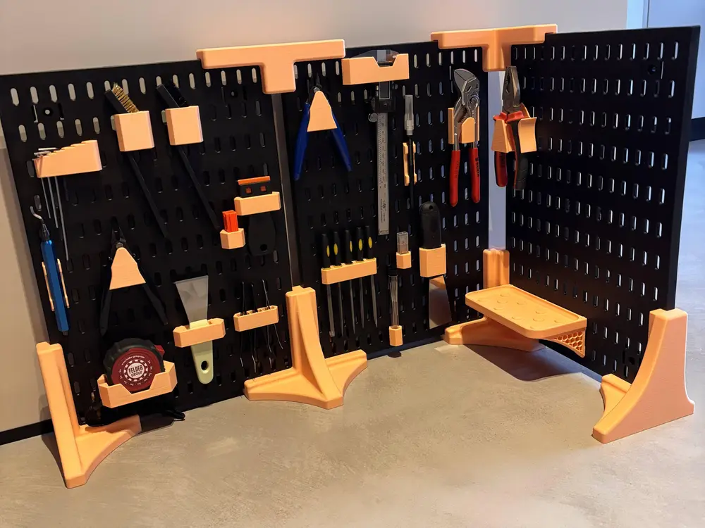 Stand/Holder for AliExpress DIY pegboard