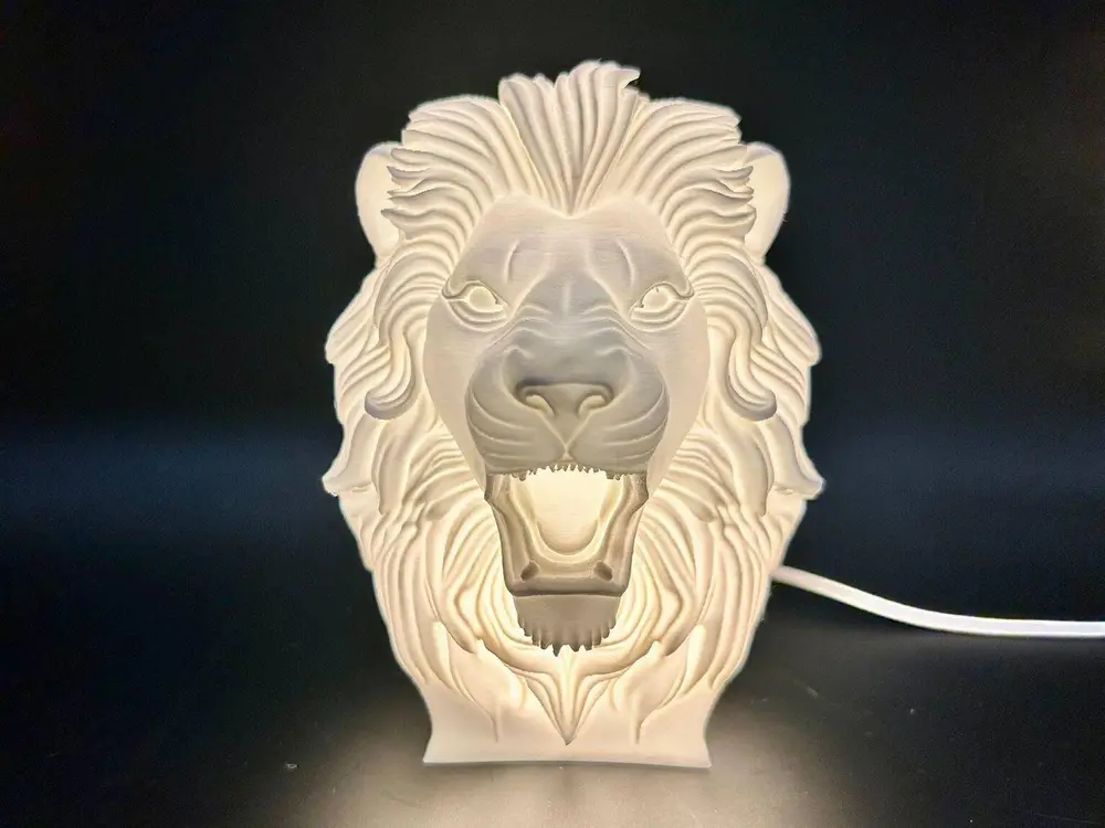 lion lamp