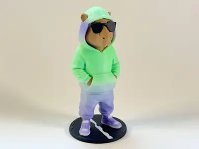 Cool Guy Urban Capybara