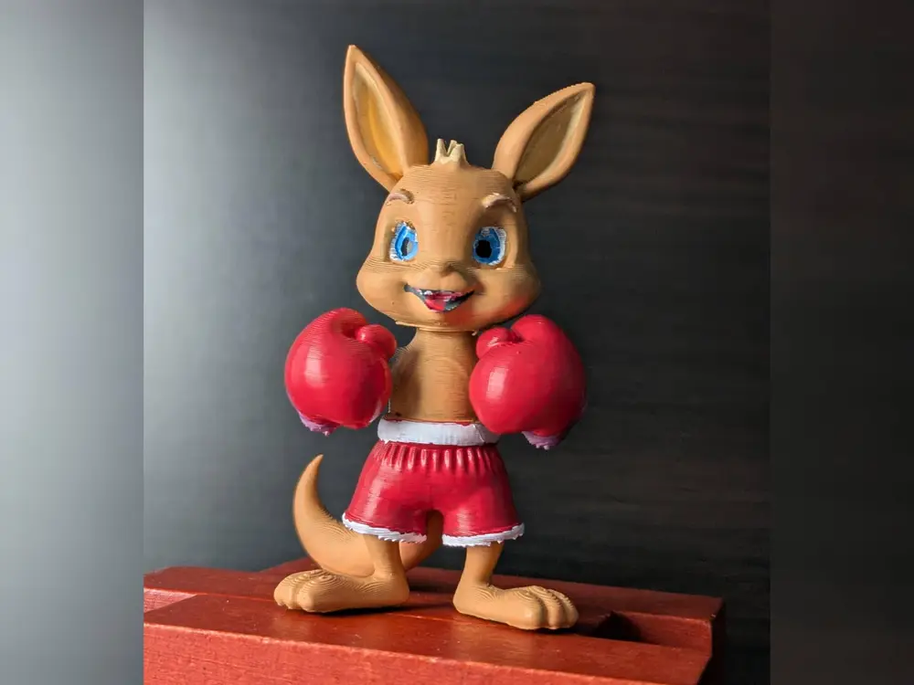 kangaroo boxeur