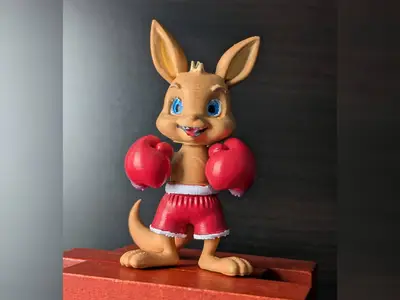 kangaroo boxeur