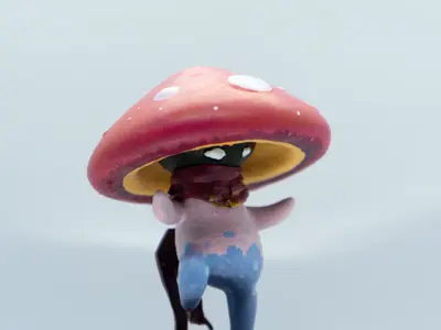 Plants vs. Zombies: Battle for Neighborville Night Cap – Fan Art Figurine