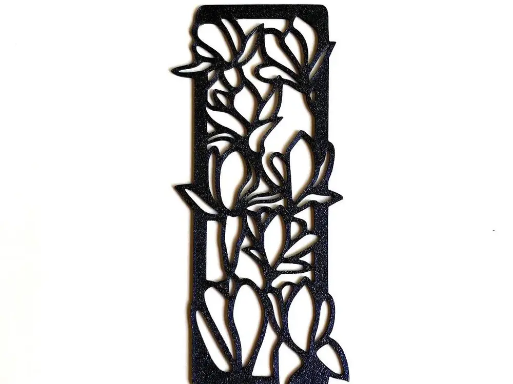 Floral bookmark