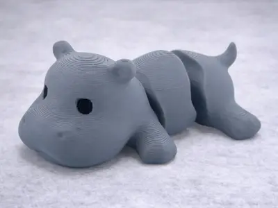 Articulated Hippo Flexi Fidget