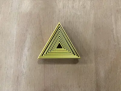 Triangle Fidget Print In Place
