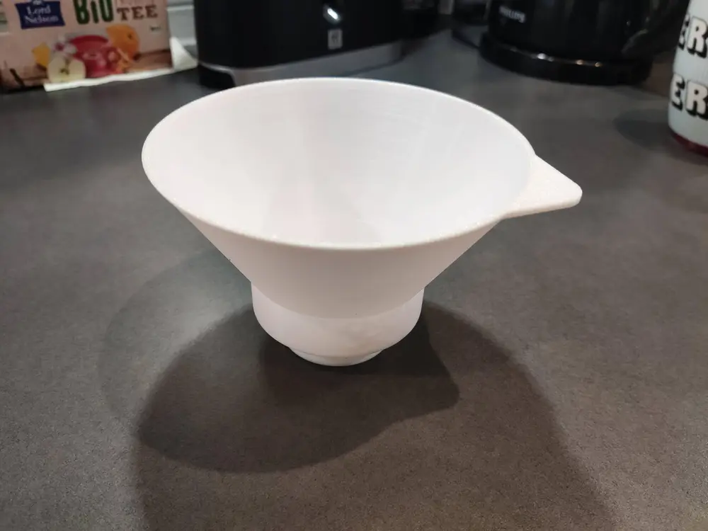 funnel for dishwasher salt
