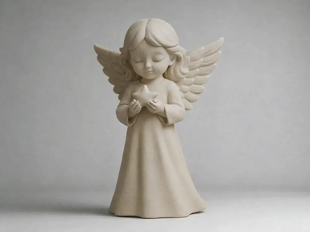 Angel with star