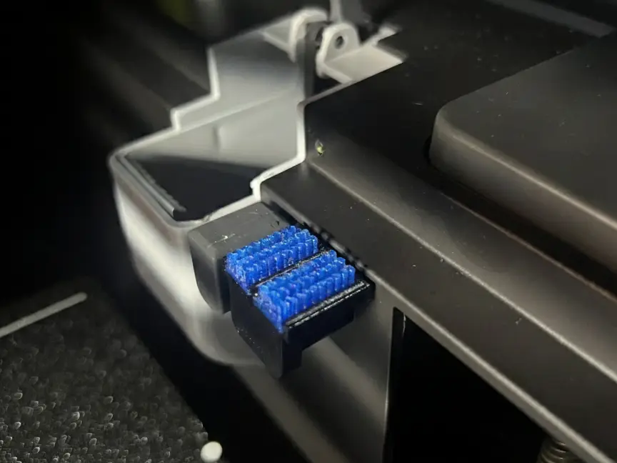 UPDATE Anycubic Kobra S1 Nozzle wiper couple replacement and INDESTRUCTIBLE (tpu)
