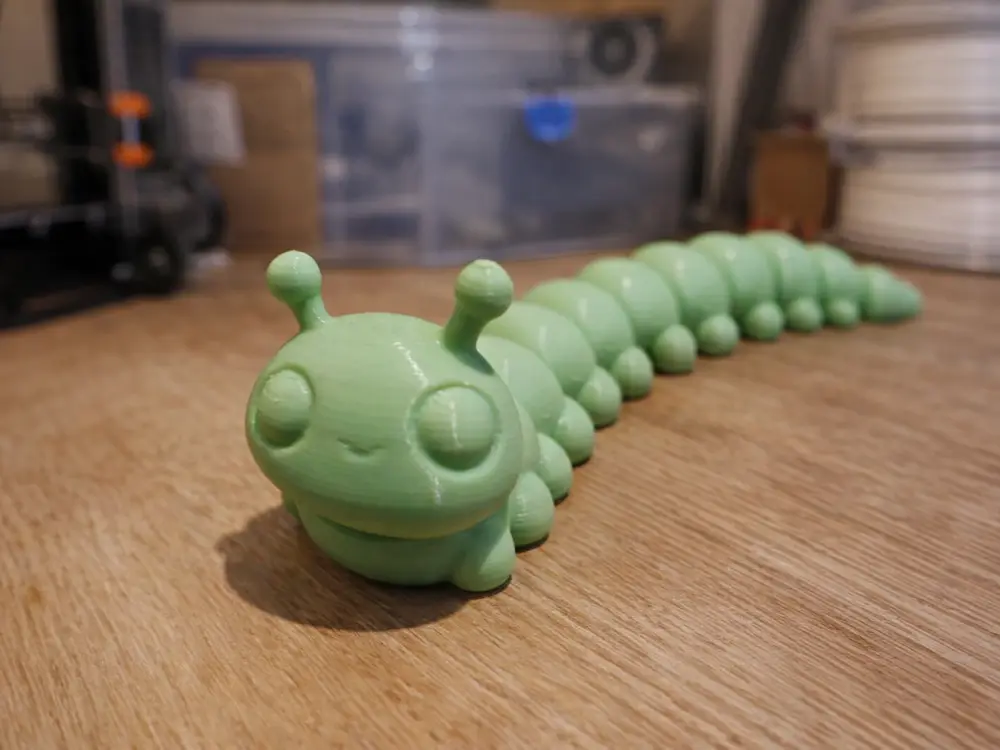 Articulated caterpillar